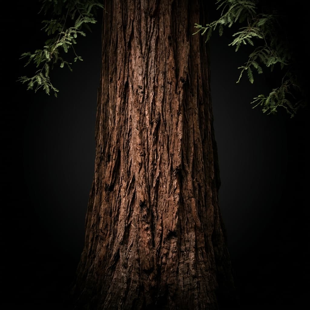 Grounded Redwood Trunk